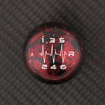 RED COSMIC SPACE - 6 SPEED HEARTBEAT (REVERSE RIGHT)