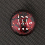RED COSMIC SPACE - 6 SPEED HEARTBEAT (REVERSE RIGHT)
