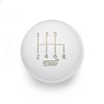 GLOSS WHITE WEIGHTED - 6 SPEED STI ENGRAVING - 6 SPEED STI FITMENT