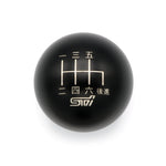 MATTE BLACK WEIGHTED - 6 SPEED STI JAPANESE ENGRAVING - 6 SPEED STI FITMENT