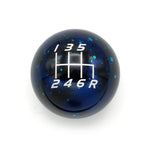 BLUE COSMIC SPACE - 6 SPEED VELOCITY ENGRAVING (REVERSE RIGHT-DOWN) - MAZDA FITMENT