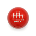 GLOSS RED WEIGHTED - 6 SPEED WRX JAPANESE ENGRAVING - 6 SPEED WRX FITMENT