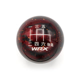 RED COSMIC SPACE - 6 SPEED WRX JAPANESE ENGRAVING - 6 SPEED WRX