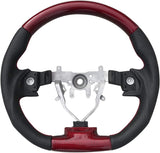 D-Shaped Steering Wheel for Subaru WRX STI 2008-2014 Models I Strong & Stylish I Easy to Install I Steering Wheel Replacement I Designed to Fit Perfectly I Size:350mm