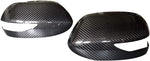 Carbon Fiber Mirror Cover Cap for SUBARU WRX STI 2008-2014 USDM With Blinkers Indicator Signal Light Version | Decorative Overlay trim | Lightweight Strong with U-Resistant Clear Coating