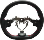 D-Shaped Steering Wheel for Subaru WRX STI 2008-2014 Models I Strong & Stylish I Easy to Install I Steering Wheel Replacement I Designed to Fit Perfectly I Size:350mm