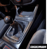 Shift Cover Cap (Manual Transmission) for SUBARU WRX IMPREZA 2008-2014 SEDAN Hatchback I 3K Real Dry Carbon Fiber with U-Resistant Clear Coating