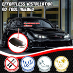 Carbon Fiber Mirror Cover Cap for SUBARU WRX STI 2008-2014 USDM With Blinkers Indicator Signal Light Version | Decorative Overlay trim | Lightweight Strong with U-Resistant Clear Coating