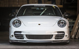 VR Aero Carbon Fiber Type II Front Lip Spoiler Porsche 997 Turbo 07-13