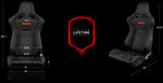VENOM SERIES SPORT RECLINABLE SEATS