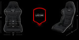 FALCON X SERIES FIA CERTIFIED FIXED BACK RACING SEAT