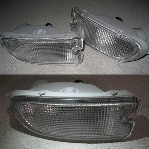 CS976BL - CHARGE SPEED 1995-2001 SUBARU IMPREZA GC-8 CLEAR FRONT BUMPER LIGHTS