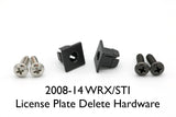 "JDM FORESTER" PLATE DELETE
