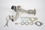 PLM Power Driven Subaru 3-Bolt EWG Up Pipe with Turbosmart WG40 Gen V Wastegate (Black)