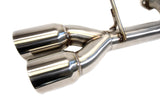 PLM Subaru WRX & STI 2015 - 2019 Axle-Back Exhaust / Muffler Deletes (Polished Tip)