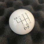 GLOSS WHITE WEIGHTED - 6 SPEED EVIL M JAPANESE
