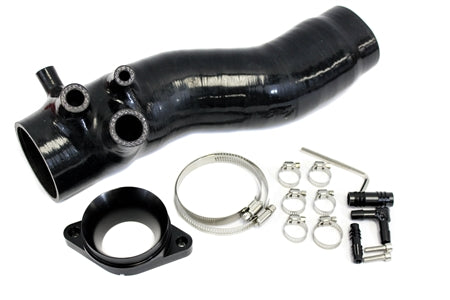 PLM 3.0 Turbo Inlet Hose with Nozzle Subaru WRX 2015+ (Black)