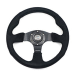 RACING STEERING WHEEL ALCANTARA
