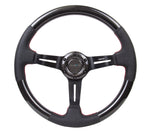 CARBON FIBER STEERING WHEEL 1.5" DEEP DISH