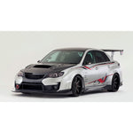 Varis Wide Body Full Kit C | FRP-VSDC Front Diffuser Subaru STi GVB Sedan 08-16