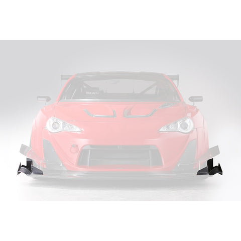 Varis Kamikaze Retrofit Component: Front Diffuser Side Fin, VSDC - Toyota 86 ZN6 FT86 17+