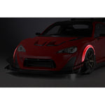 Varis Kamikaze Retrofit Component: Extra Front Wide Fender Add-On, FRP - Toyota 86 ZN6 FT86 17+