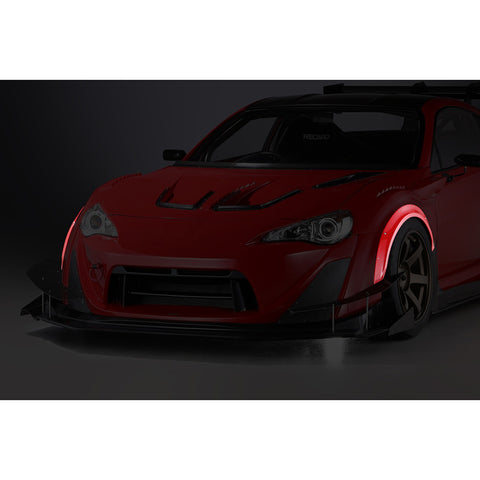 Varis Kamikaze Retrofit Component: Extra Front Wide Fender Add-On, FRP - Toyota 86 ZN6 FT86 17+