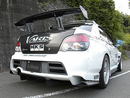 VARIS REAR BUMPER KIT FOR 2000-07 SUBARU WRX [GDB]