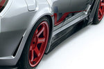 WIDE SIDE SKIRT (SIDE AIR PANEL & BIG UNDER BOARD) FOR 2007-14 SUBARU WRX [GVB]