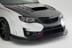 FRONT BUMPER VER.2?WIDE FENDER UNDER LIP FOR 2007-14 SUBARU WRX [GVB]