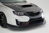 FRONT BUMPER VER.2?WIDE FENDER UNDER LIP FOR 2007-14 SUBARU WRX [GVB]