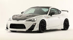 VARIS ARISING-II FRONT LIP GUARD SET (CARBON) FOR 2012-16 TOYOTA 86/SCION FR-S [ZN6]