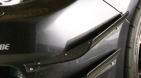 VARIS ’09 VERSION HYPER SINGLE CANARD SET FOR 2007-14 SUBARU WRX STI [GRB]