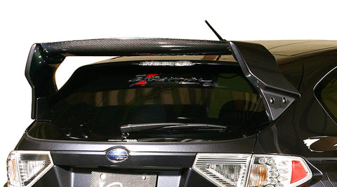 VARIS REAR WING VER.1 + WING BASE FOR 2007-14 SUBARU WRX STI [GRB]