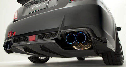 VARIS REAR DIFFUSER FOR 2007-14 SUBARU WRX STI w/OEM Exhaust [GVB]