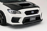 VARIS ARISING I FRONT LIP SPOILER FOR 2018-19 SUBARU WRX STI [VAB]