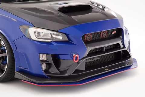 VARIS ARISING II FRONT BUMPER OPTIONAL PART: EXTENSION LIP FOR 2015-19 SUBARU WRX STI [VAB]