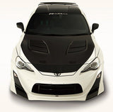 VARIS VENTED COOLING HOOD (BONNET) SYSTEM-1 FOR 2012-19 TOYOTA 86/BRZ/FR-S [ZN6/ZC6]