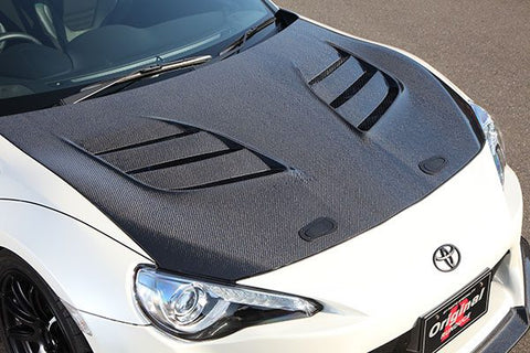 VARIS VENTED COOLING HOOD (BONNET) SYSTEM-1 FOR 2012-19 TOYOTA 86/BRZ/FR-S [ZN6/ZC6]