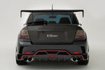 VARIS ULTIMATE REAR BUMPER FOR 2008-14 SUBARU WRX SEDAN [GVB]