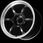 Advan RG-D2 15x8 +28 4x100 Machining & Black Gunmetallic Wheel