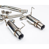 Agency Power Cat-Back Exhaust w/ Dual 4" Tips | 08-21 Subaru WRX / 11-17 STi Sedan