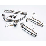 Agency Power Cat-Back Exhaust w/ Dual 4" Tips | 08-21 Subaru WRX / 11-17 STi Sedan