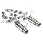 Agency Power Cat-Back Exhaust w/ Dual 4" Tips | 08-21 Subaru WRX / 11-17 STi Sedan