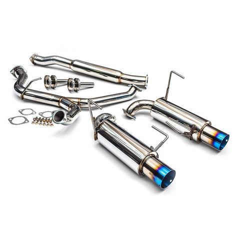 Agency Power Cat-Back Exhaust w/ Dual 4" Tips | 08-21 Subaru WRX / 11-17 STi Sedan