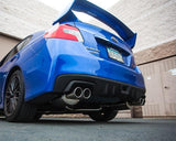 Agency Power Polished Quad Tip Catback Exhaust System | 2011-2021 Subaru STI / WRX Sedan