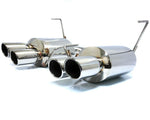 Agency Power Polished Quad Tip Catback Exhaust System | 2011-2021 Subaru STI / WRX Sedan