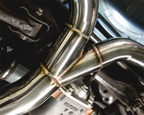 Agency Power Polished Quad Tip Catback Exhaust System | 2011-2021 Subaru STI / WRX Sedan