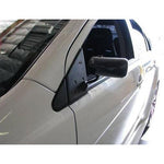 APR Carbon Fiber Mirrors Formula GT3 Black Base Mitsubishi EVO X 2008-2015