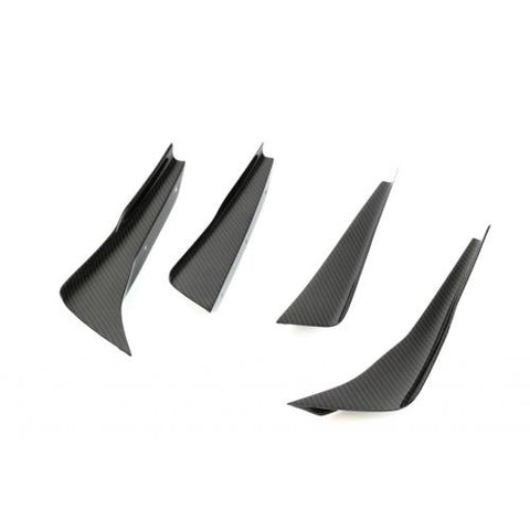 APR PERFORMANCE COMPLETE CARBON FIBER CANARD KIT SET OF 4 2018+ WRX/STI
